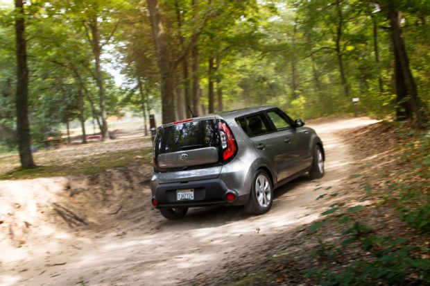 2015 Kia Soul Rear Three Quarter In Motion