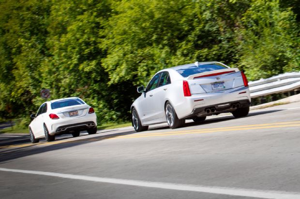 2015 Mercedes AMG C63 S Versus 2016 Cadillac ATS V 05