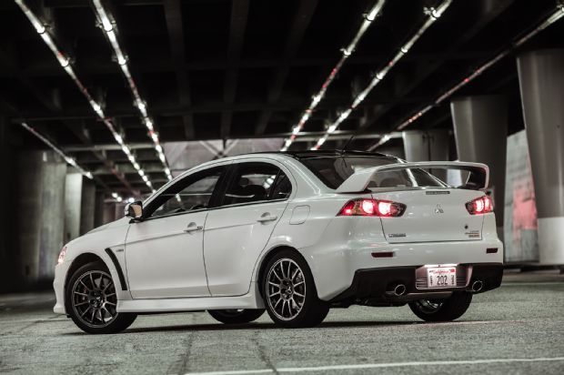 2015 Mitsubishi Lancer Evolution Final Edition Us Rear Three Quarters