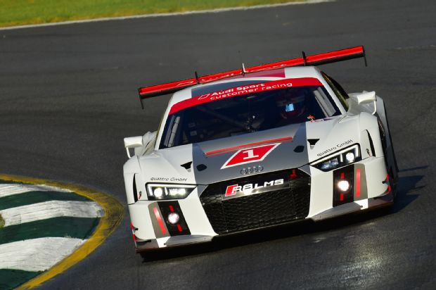 2016 Audi R8 LMS Front View In Motion 02