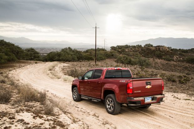 2016 Chevrolet Colorado Diesel Rear Three Quarter 03