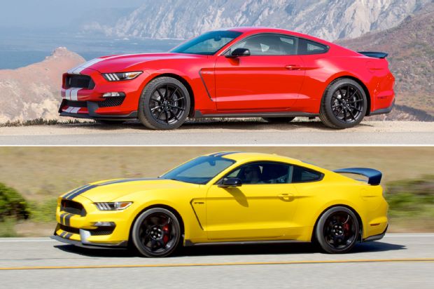 2016 Ford Mustang Shelby GT350 Vs GT350R