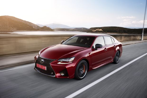 2016 Lexus GS F Front Three Quarter In Motion
