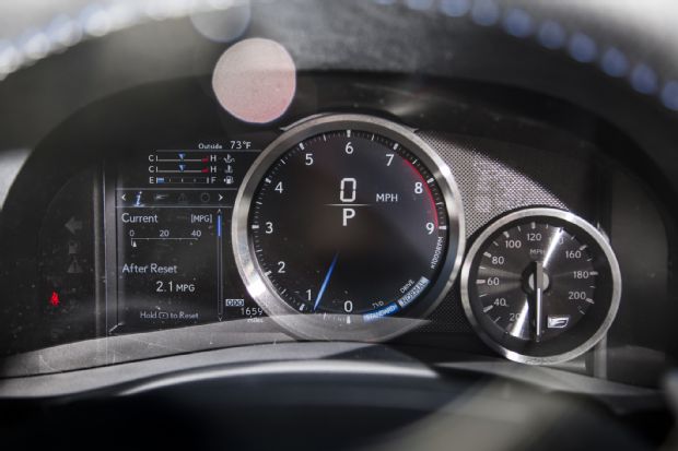 2016 Lexus GS F Instrument Cluster