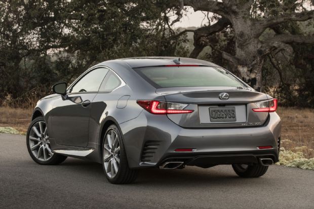2016 Lexus RC 300 Rear Three Quarter
