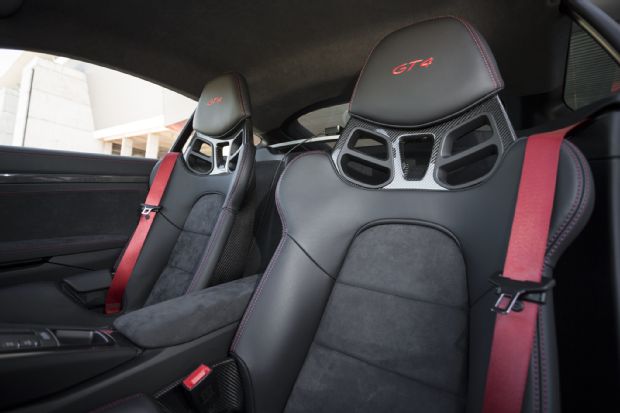 2016 Porsche Cayman GT4 Front Interior Seats