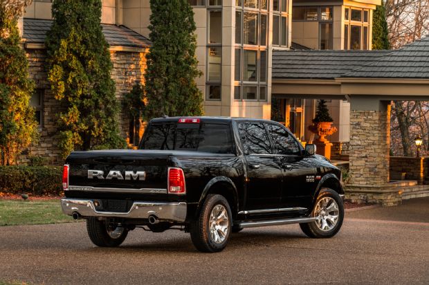 2016 Ram 1500 Laramie Limited Crew Cab 4x4 Rear Three Quarter