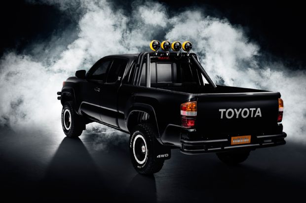 2016 Toyota Tacoma Back To The Future Tribute Truck Rear Three Quarter
