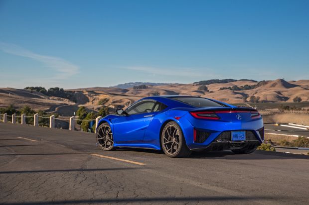 2017 Acura NSX Rear Three Quarter