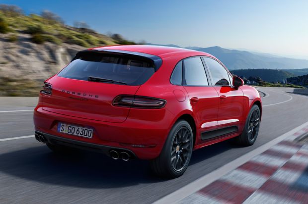 2017 Porsche Macan GTS Rear Three Quarter In Motion