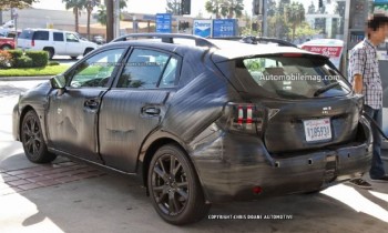 2017 Subaru Impreza Hatchback Spied with Sportier Design