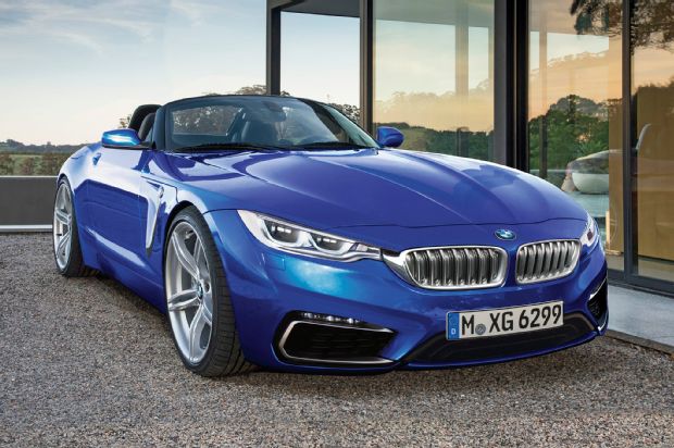 2018 Bmw Z5 Rendering Front Three Quarter