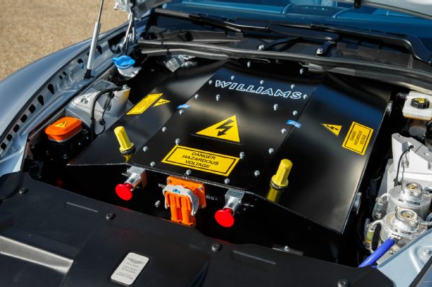 Aston Martin RapidE Concept Under The Hood