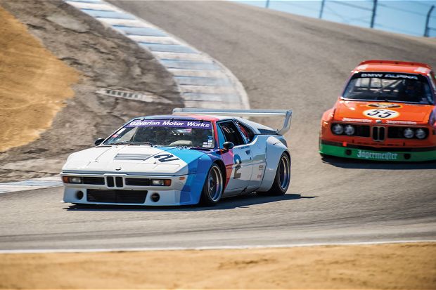 BMW M1 At Laguna Seca 02
