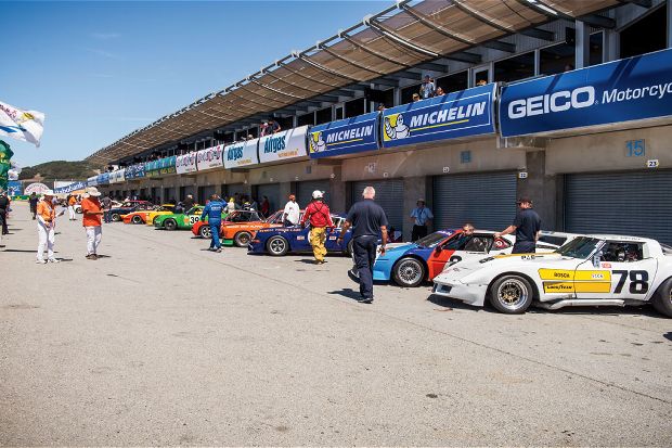 BMW M1 At Laguna Seca 04