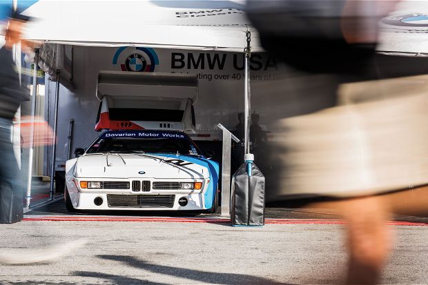 BMW M1 At Laguna Seca 08