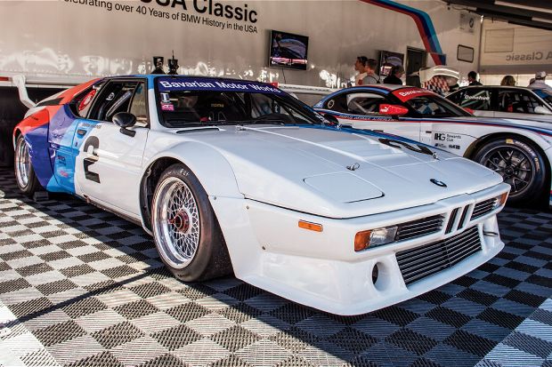 BMW M1 At Laguna Seca 12