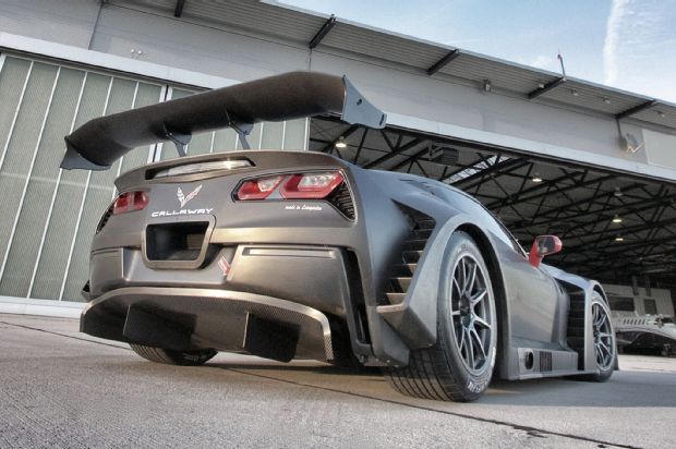 Callaway Corvette GT3R Rear Three Quarters 4