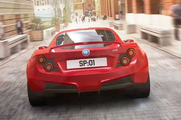 Detroit Electric SP01 Teaser Rear
