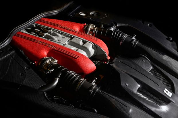 Ferrari F12tdf Engine