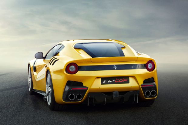 Ferrari F12tdf Rear Three Quarter