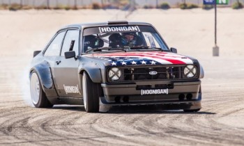 Watch Ken Block’s New Gymkhana Ford Escort Vaporize its Rear Tires