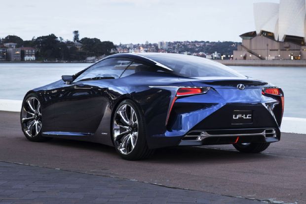 Lexus LF LC Left Rear Side