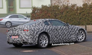 Lexus SC Sports Coupe Prototype Spied Testing Near the Nurburgring