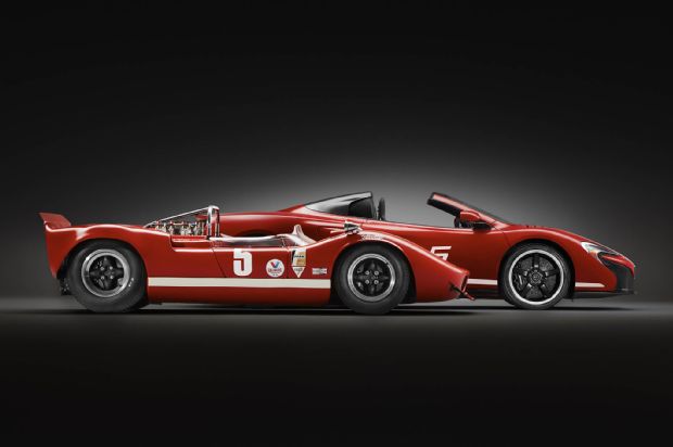 Mclaren 650s Can Am Profile With Racer