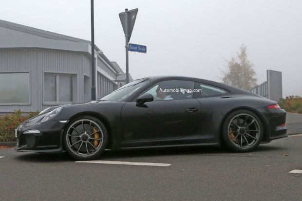 Porsche 911 R Spied Profile 03