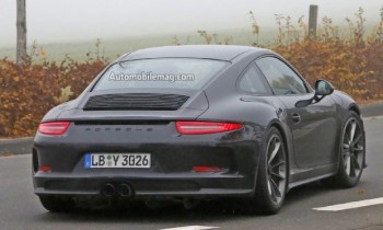Manual-Only Porsche 911 R Spied Wearing GT3 Body and Wheels