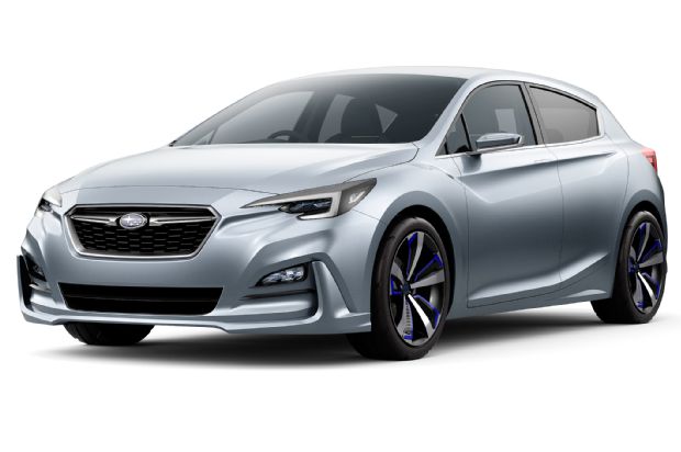 Subaru Impreza Hatchback Concept Front Three Quarter