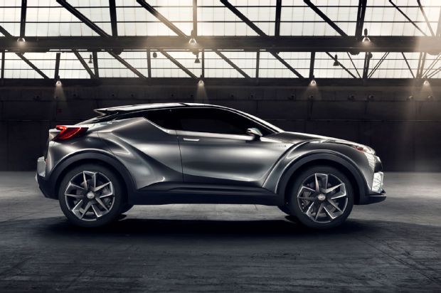 Toyota C HR Concept Frankfurt Side Profile