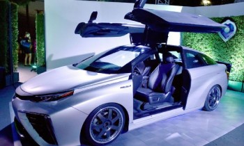 Toyota Celebrates "Back to the Future" Day with Special Tacoma, Mirai