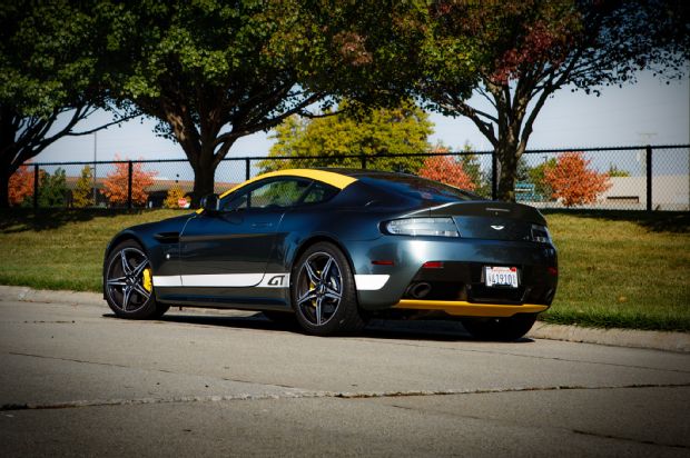 2016 Aston Martin Vantage GT Rear Three Quarter