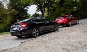 2016 Honda Civic Touring vs. 2016 Mazda3 s Grand Touring Comparison