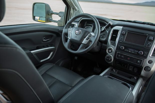 2016 Nissan Titan XD Cabin