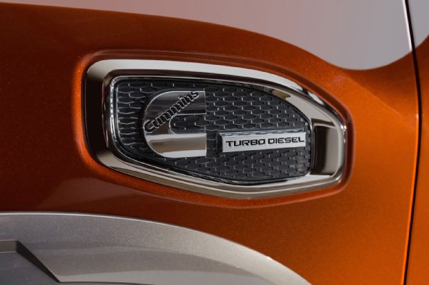 2016 Nissan Titan XD Turbo Diesel Badge