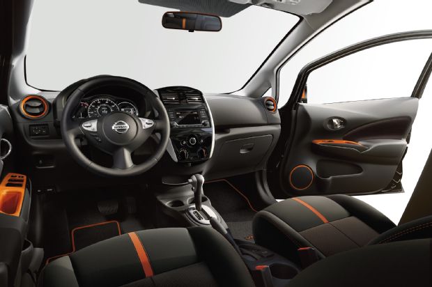 2016 Nissan Versa Note Color Studio Interior View
