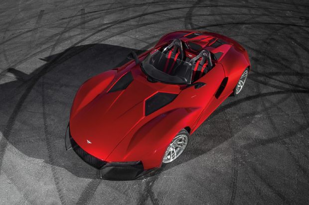2016 Rezvani Beast Top View