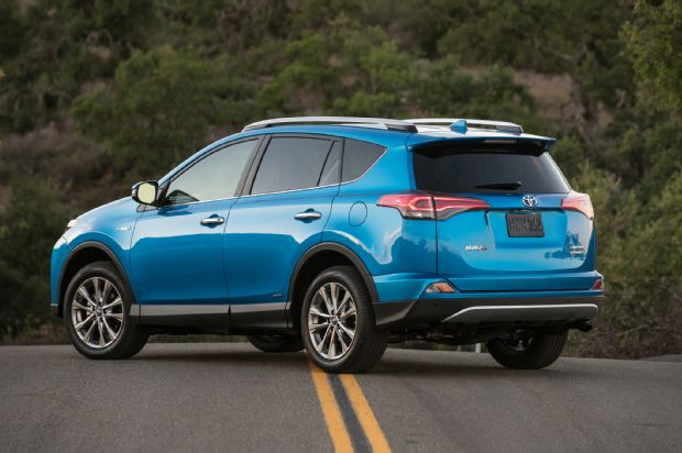 2016 Toyota Rav4 Hybrid Limited Rear Three Quarter