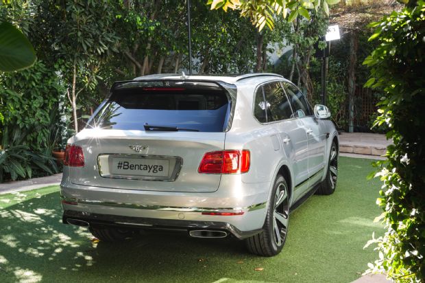 2017 Bentley Bentayga First Edition Rear End