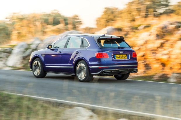 2017 Bentley Bentayga Rear Three Quarter In Motion 08