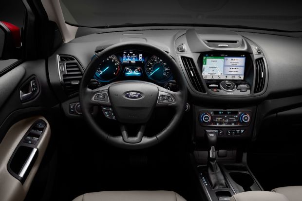 2017 Ford Escape Titanium Interior From Driver Seat