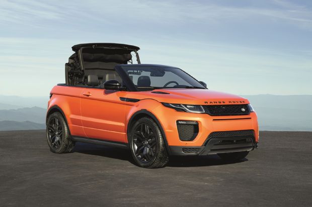 2017 Land Rover Range Rover Evoque Convertible Front Three Quarter 7