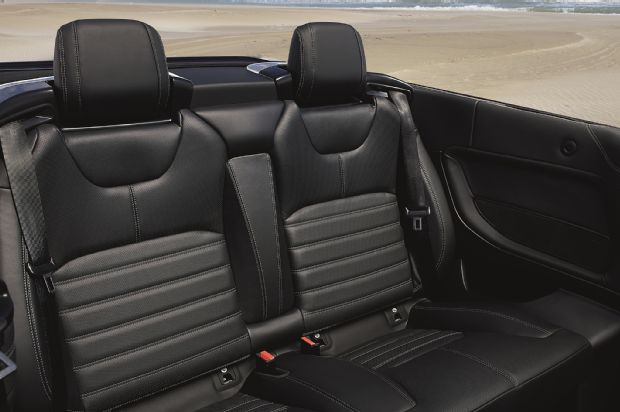 2017 Land Rover Range Rover Evoque Convertible Rear Seats 1