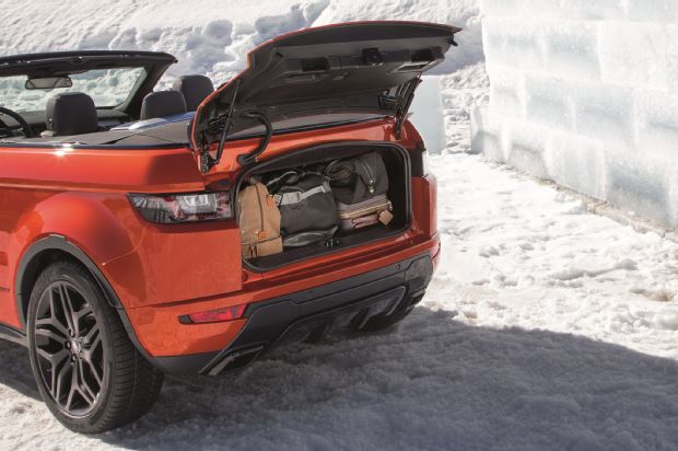 2017 Land Rover Range Rover Evoque Convertible Trunk 4