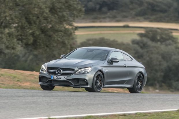 2017 Mercedes AMG C63 S Coupe Front Three Quarter
