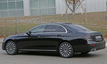 2017 Mercedes-Benz E-Class Spied Nearly Undisguised