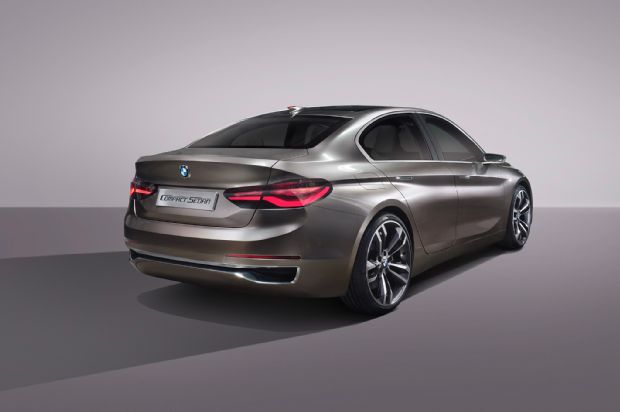 BMW Concept Compact Sedan Rear Three Quarter 02